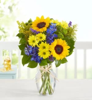 Fields of Europe  Summer Flower Bouquet