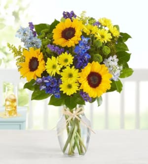 Fields of Europe  Summer Flower Bouquet