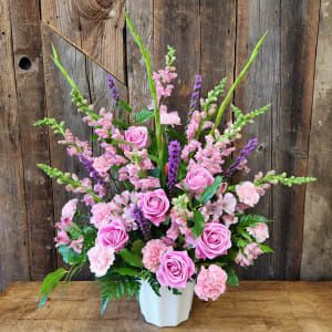 Peaceful Memories Arrangement Flower Bouquet