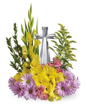 Teleflora's Crystal Cross Bouquet Flower Bouquet