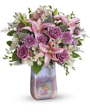 Teleflora's Stunning Swirls Bouquet Flower Bouquet