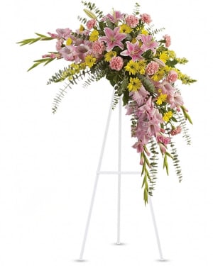 Sweet Solace Spray Flower Bouquet