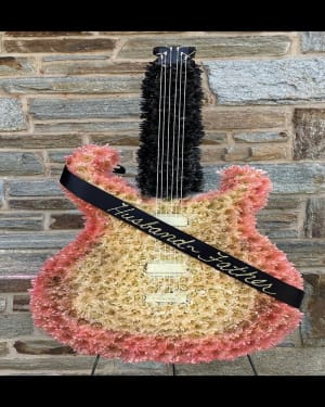 Custom Guitar Flower Bouquet