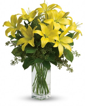 Teleflora's Lily Sunshine Flower Bouquet