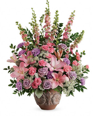 Teleflora's Soft Blush Bouquet Flower Bouquet