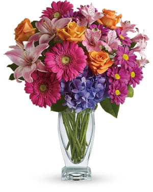Wondrous Wishes by Teleflora Flower Bouquet
