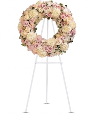 Peace Eternal Wreath Flower Bouquet