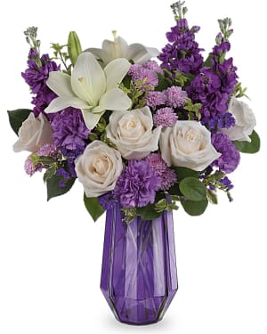 Teleflora's Precious Amethyst Bouquet Flower Bouquet