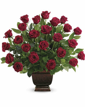 Teleflora's Rose Tribute Flower Bouquet