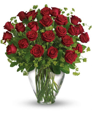 My Perfect Love - Long Stemmed Red Roses Flower Bouquet