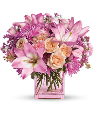 Teleflora's Possibly Pink Flower Bouquet