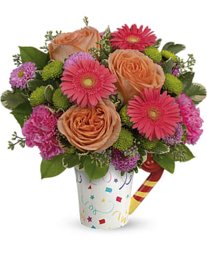 Teleflora's Time To Celebrate Bouquet Flower Bouquet