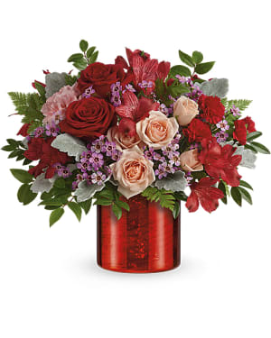 Teleflora's Red Hot Love Bouquet Flower Bouquet