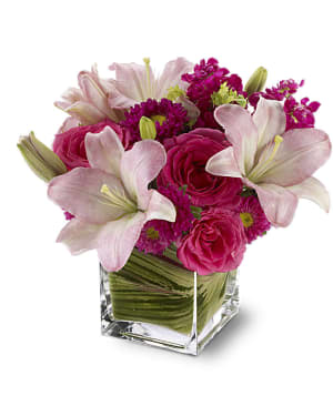 Teleflora's Posh Pinks Flower Bouquet