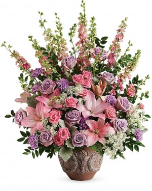 Teleflora's Soft Blush Bouquet Flower Bouquet