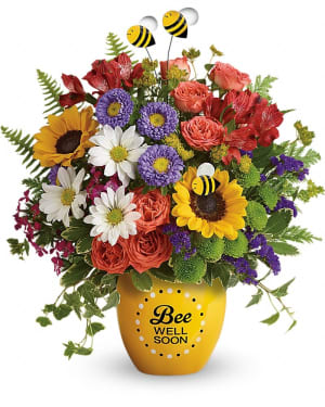 Teleflora's Garden Of Wellness Bouquet Flower Bouquet