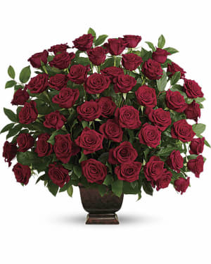 Teleflora's Rose Tribute Flower Bouquet