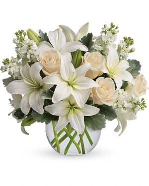 Isle of White Flower Bouquet