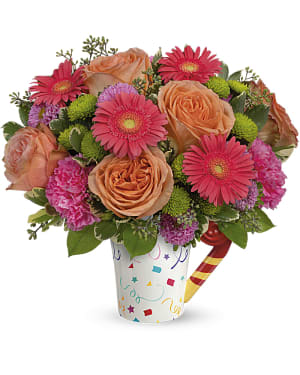 Teleflora's Time To Celebrate Bouquet Flower Bouquet