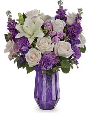 Teleflora's Precious Amethyst Bouquet Flower Bouquet