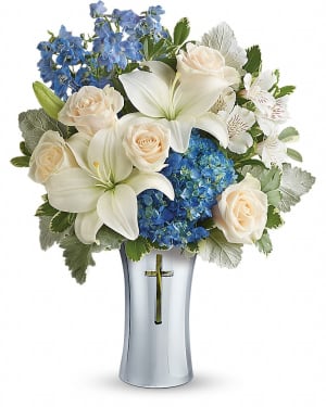 Teleflora's Skies Of Remembrance Bouquet Flower Bouquet