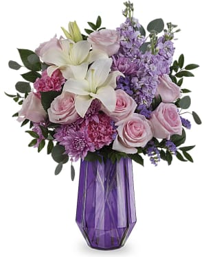 Teleflora's Lavender Whimsy Bouquet Flower Bouquet