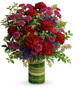 Teleflora's Vivid Love Bouquet Flower Bouquet
