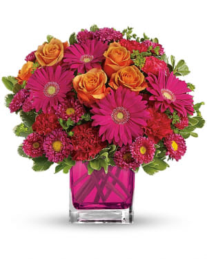 Teleflora's Turn Up The Pink Bouquet Flower Bouquet