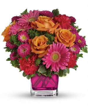 Teleflora's Turn Up The Pink Bouquet Flower Bouquet