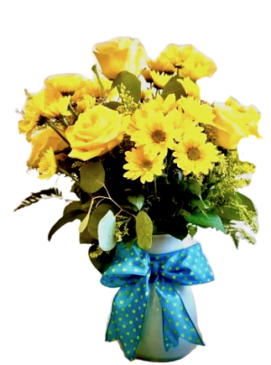 Yellow Babe Flower Bouquet