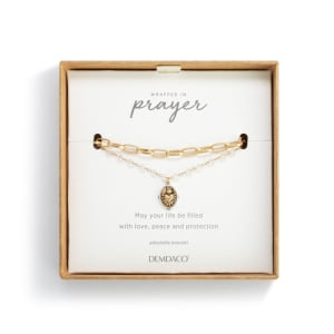 Gold Sacred Heart Bracelet