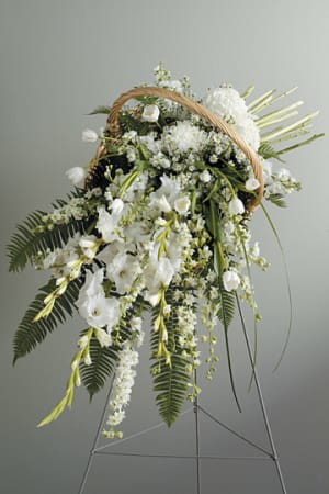 Peaceful & Serene Basket Spray EBF-764 Flower Bouquet