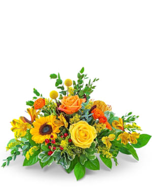 Fresh Thyme Centerpiece Flower Bouquet