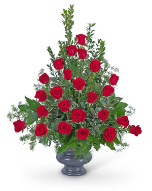 Everlasting Memory Urn Flower Bouquet