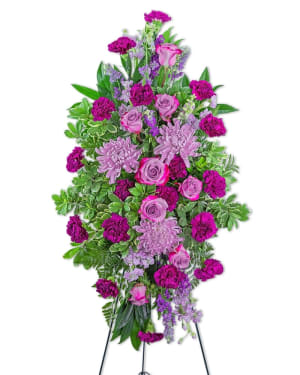 Gracefully Majestic Standing Spray Flower Bouquet