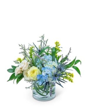 Wilde Blue Flower Bouquet