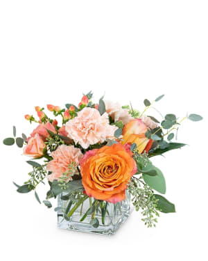 Coral Crush Flower Bouquet