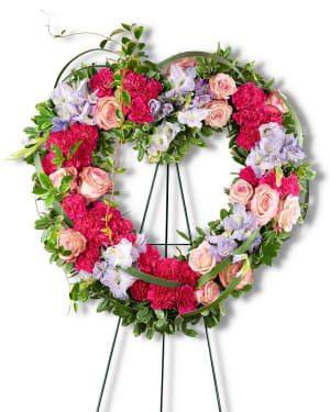 Forever Rejoicing Heart Flower Arrangement Forever Rejoicing Heart Flower Bouquet