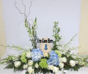 Quiet Expressions Cremation Spray Flower Bouquet