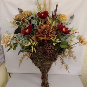 Fall Silk Teardrop Flower Bouquet