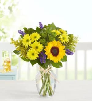 Fields of Europe Summer Flower Bouquet