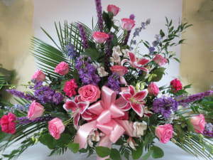 Condolences Conveyed Flower Bouquet