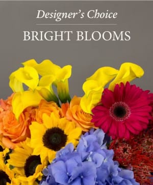 DESIGNER'S CHOICE BRIGHT & COLOORFUL Flower Bouquet