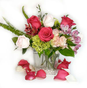 Pink Charmed Flower Bouquet