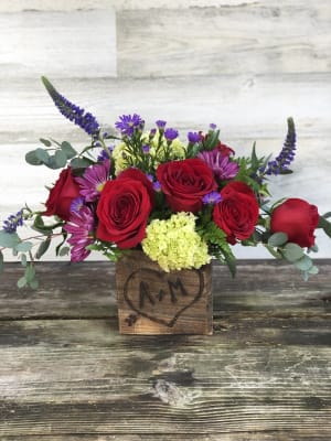 *Personalized* Sweethearts  Bouquet Flower Arrangement *Personalized* Sweethearts  Bouquet Flower Bouquet