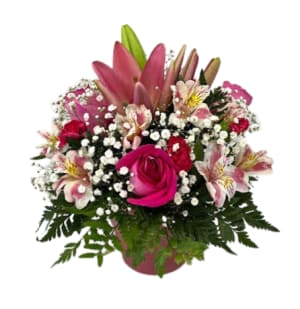 A Little Pink Me Up IF-5012 *ONLY 1 LEFT* Flower Bouquet