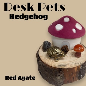 Desk Pet-HEDGEHOG Flower Bouquet