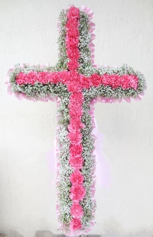 Pink Cross Flower Bouquet