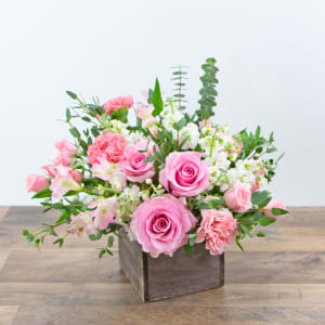 Pink Cashmere Flower Bouquet