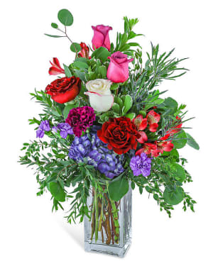 Velvet Jewel Flower Arrangement Velvet Jewel Flower Bouquet